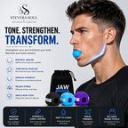 Jaw Exerciser Face Stress Ball Jawline Muscle Fitness Facial Toner Cheekbones Trainer Gym Exercise Equipment Silica Gel Lanyard