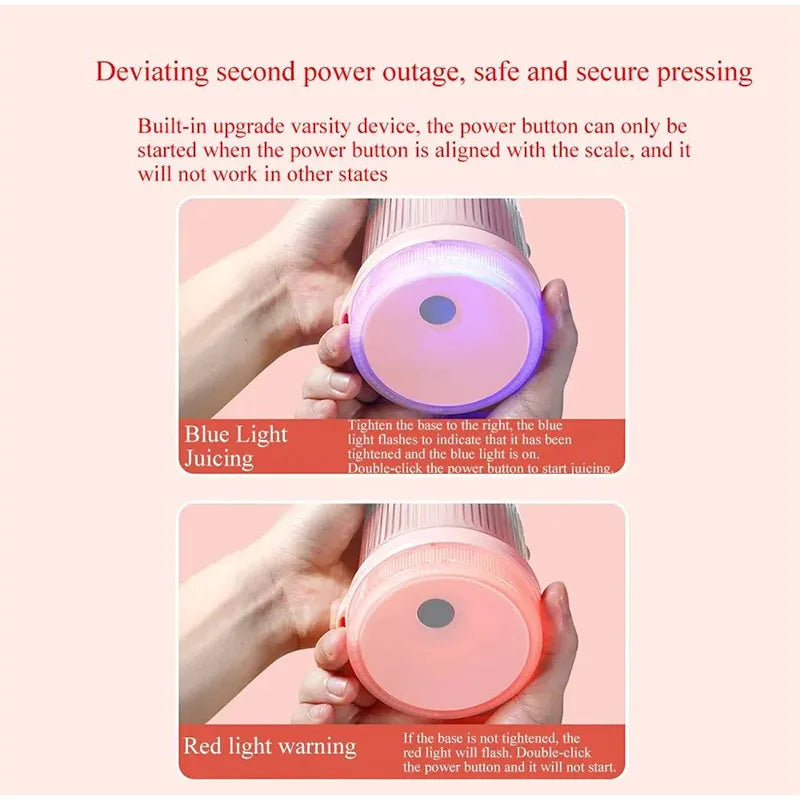 Mini Fast Handheld USB Rechargeable Multifunctional Fruit Blender
