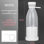 Mini Fast Handheld USB Rechargeable Multifunctional Fruit Blender