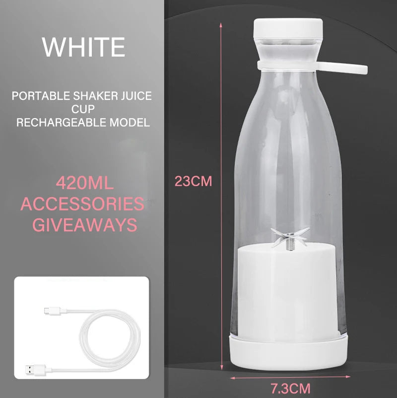 Mini Fast Handheld USB Rechargeable Multifunctional Fruit Blender