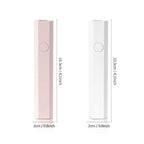 YIKOOLIN Mini UV Light Cure Nails Lamp for Gel Nails LED Nail Lamp for Gel Polish Manicure USB Nail Dryer for Fast Curing