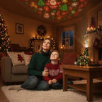 USB Powered Christmas Night Lights projector With 6 Holiday Patterns.