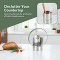 2 in 1 Stainless Steel Spoon Holder