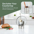 2 in 1 Stainless Steel Spoon Holder