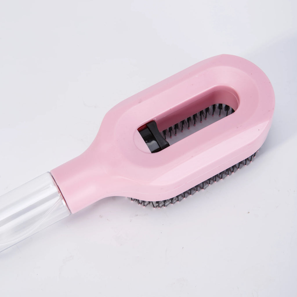 2in1 Sprayer Comb Detangling Scalp Massage Hairbrush with Spray Bottle Essential Oil Water Mist Spray Brush Anti-static Summer