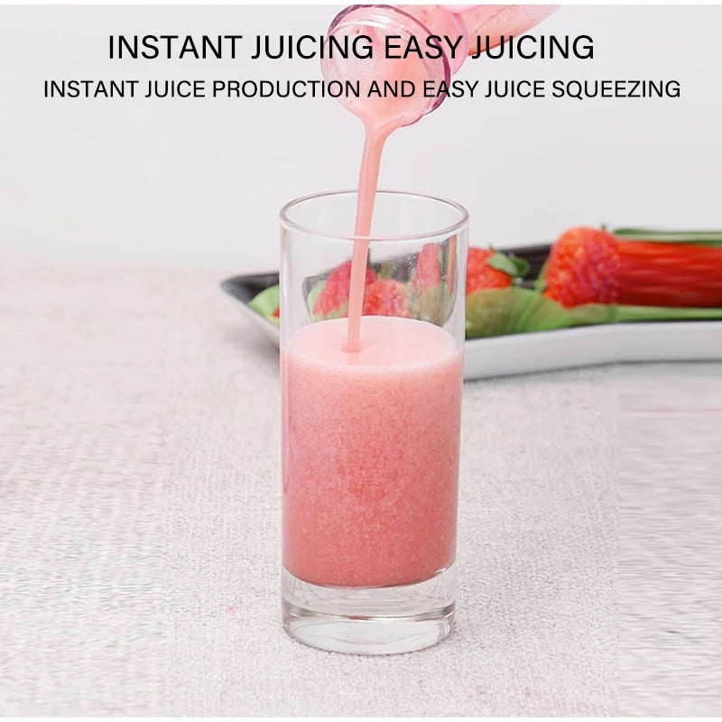 Mini Fast Handheld USB Rechargeable Multifunctional Fruit Blender