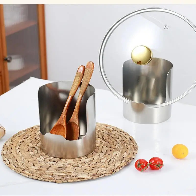 2 in 1 Stainless Steel Spoon Holder