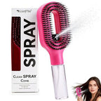 2in1 Sprayer Comb Detangling Scalp Massage Hairbrush with Spray Bottle Essential Oil Water Mist Spray Brush Anti-static Summer