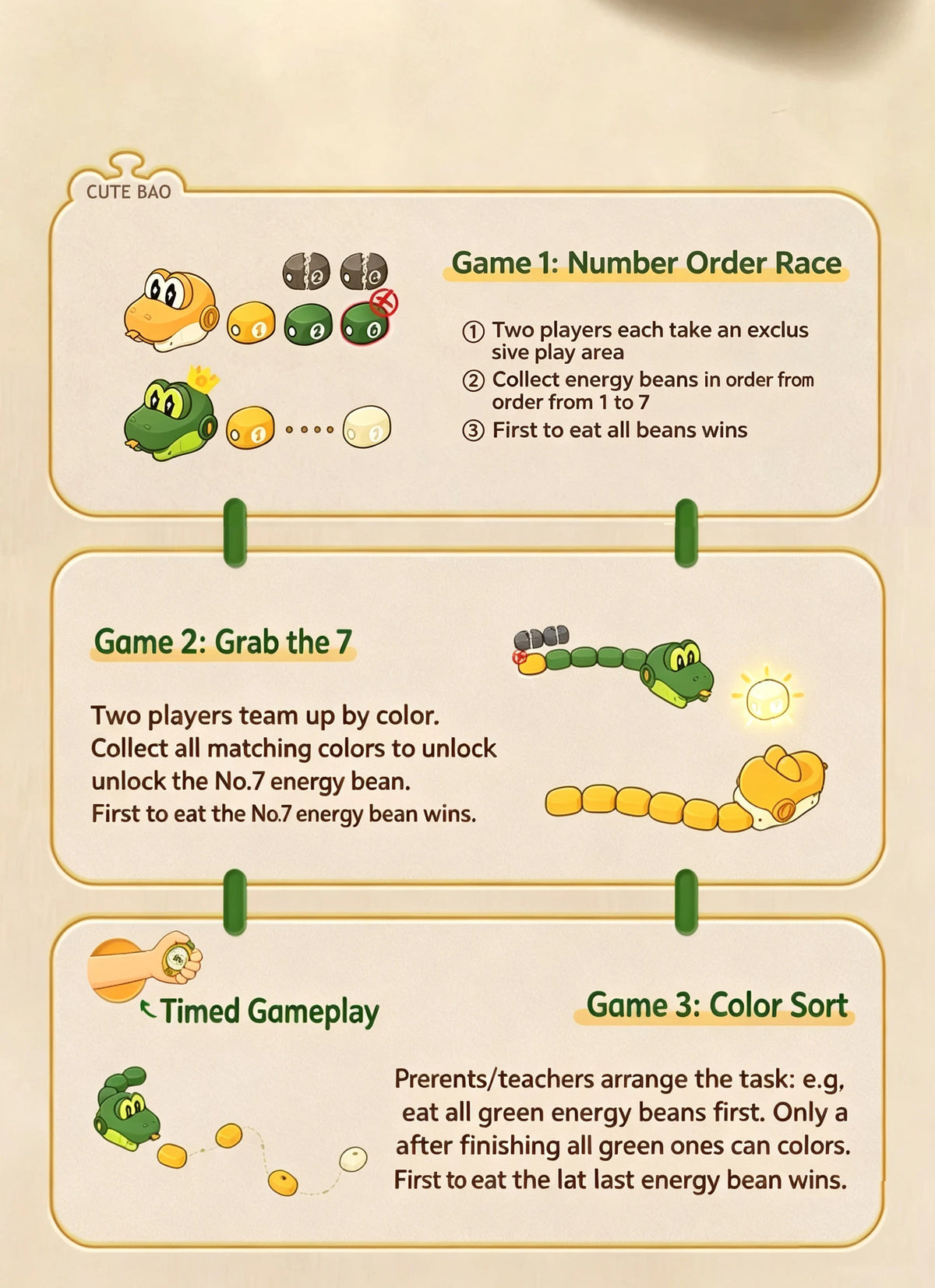 Magnetic Hungry Snake RC Car Toy  Players Competitive Battle Greedy Snake Game Kids Funny Play Toy Birthday Gift for Boys Girls