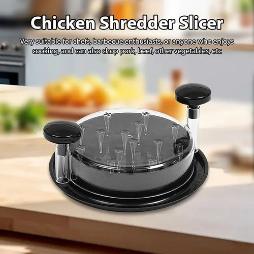 1PCS Chicken Shredder Tool Meat Breast Shredding Separation Mincing Grinder Machine With Lid For Shredding Chicken Pork Beef