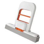 Mini Foldable Desktop Mop,Portable Self-Squeeze Short Mop, Push-Pull to Squeeze and Rinse Wet/Dry Cleaning for Kitchen Bathroom