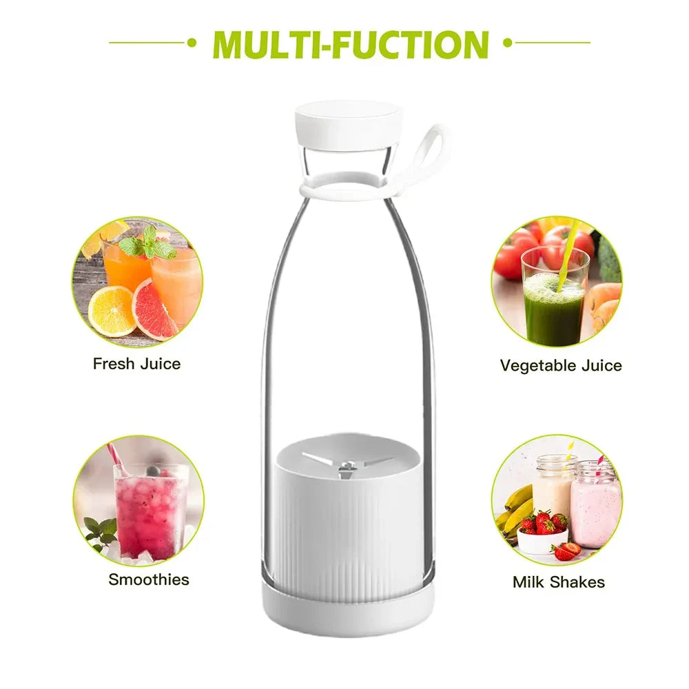 Mini Fast Handheld USB Rechargeable Multifunctional Fruit Blender
